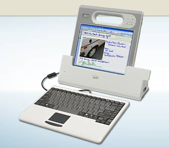 Illustration for article titled Motion Computing F5 Tablet is Highly Evolved Speak N' Spell